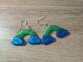 Pendientes arcoíris