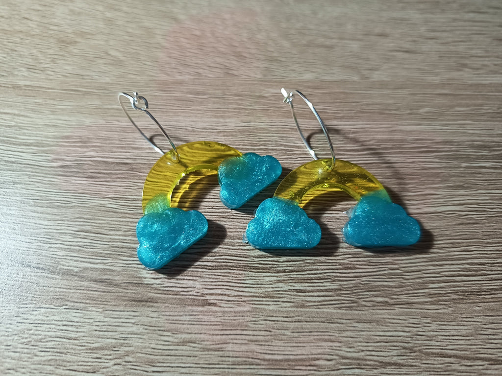 Pendientes arcoíris
